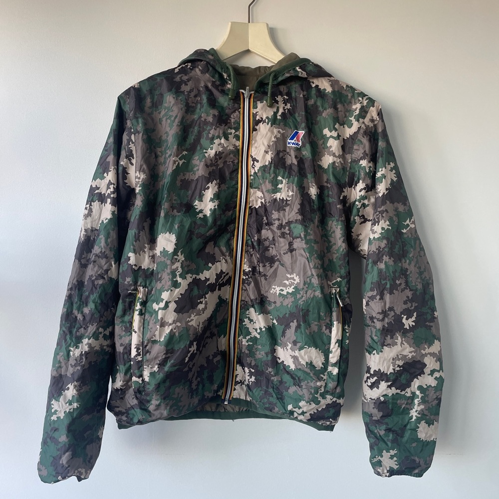 K-WAY Camo/Tan Reversible - Size L